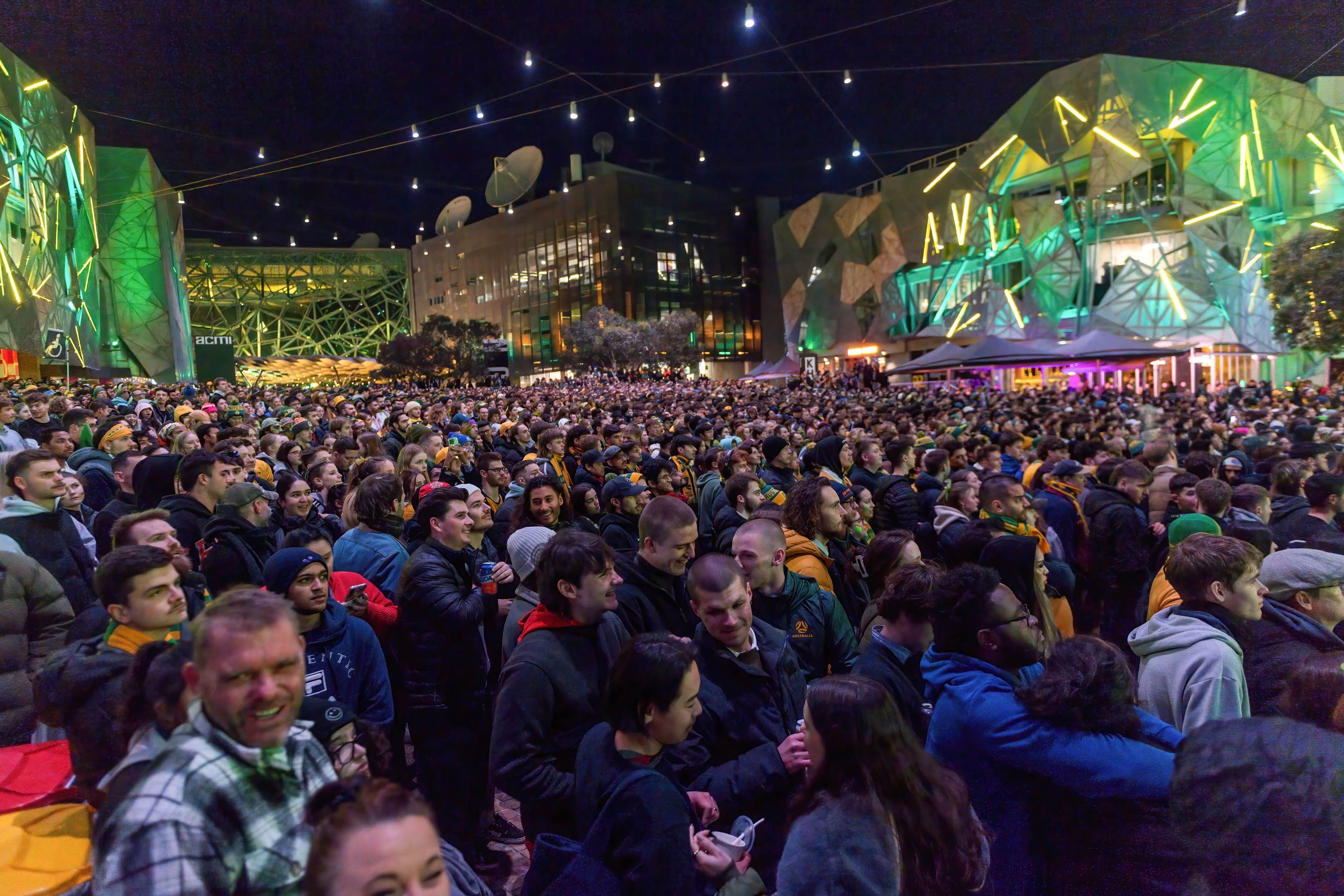 Vic Govt reverses ban on showing World Cup in Fed Square