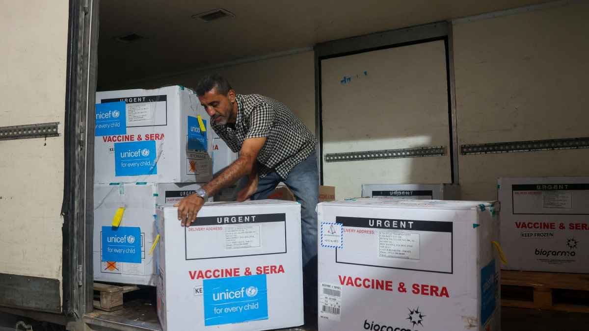 WHO announces humanitarian pause for polio vaccines in Gaza