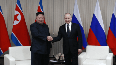 Kim Jong-un is in Russia to meet Vladimir Putin