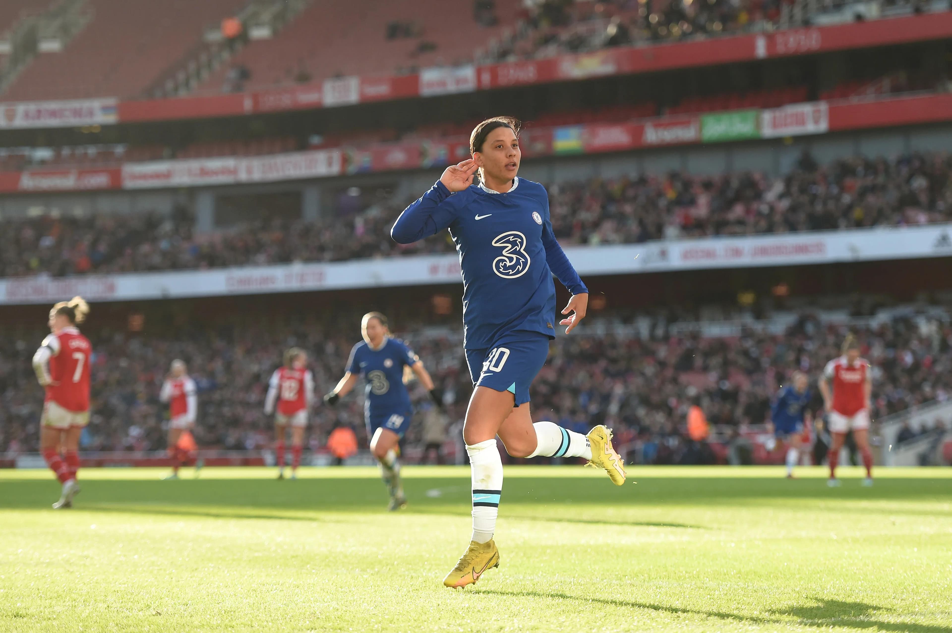 Matildas captain Sam Kerr is leaving UK club Chelsea