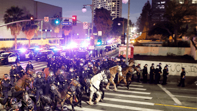 Curfew declared in Los Angeles after days of ICE protests