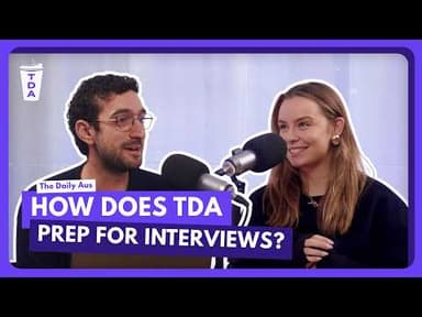 How TDA prepares for political interviews