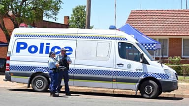 The police manhunt for an alleged triple murderer in NSW