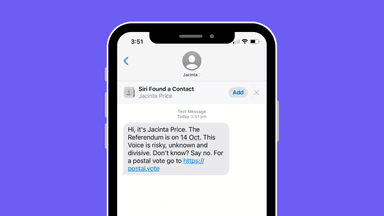 Unsolicited texts from politicians: what are the rules?