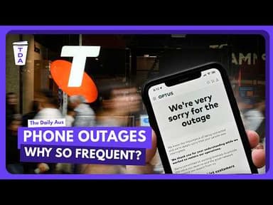 Why do Telstra and Optus keep having service outages?