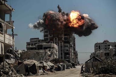 Israel has begun its ground offensive in Gaza City