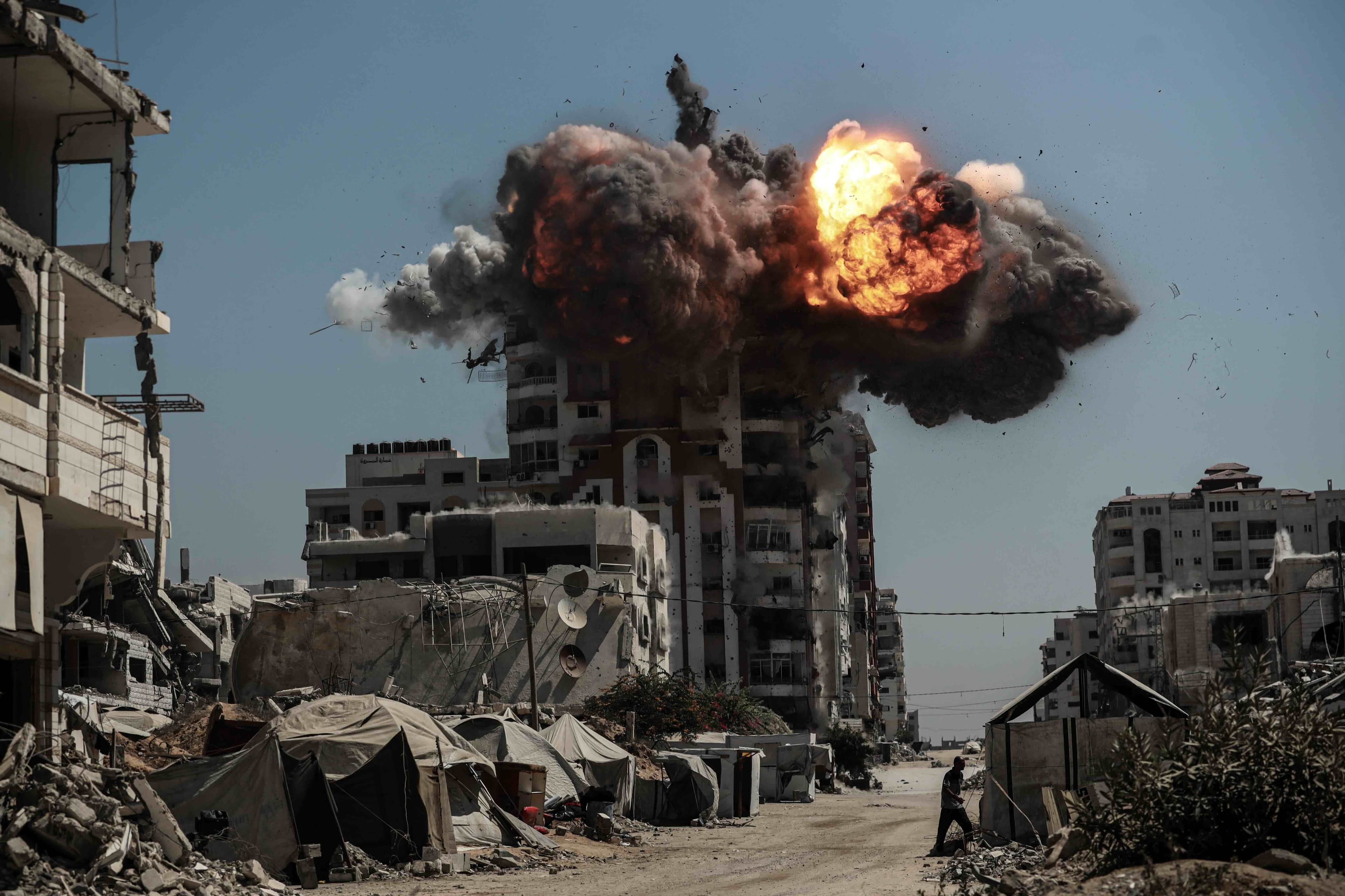 Israel has begun its ground offensive in Gaza City