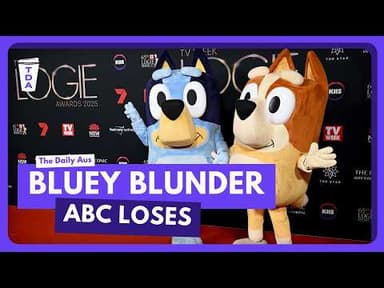 ABC loses millions in Bluey revenue