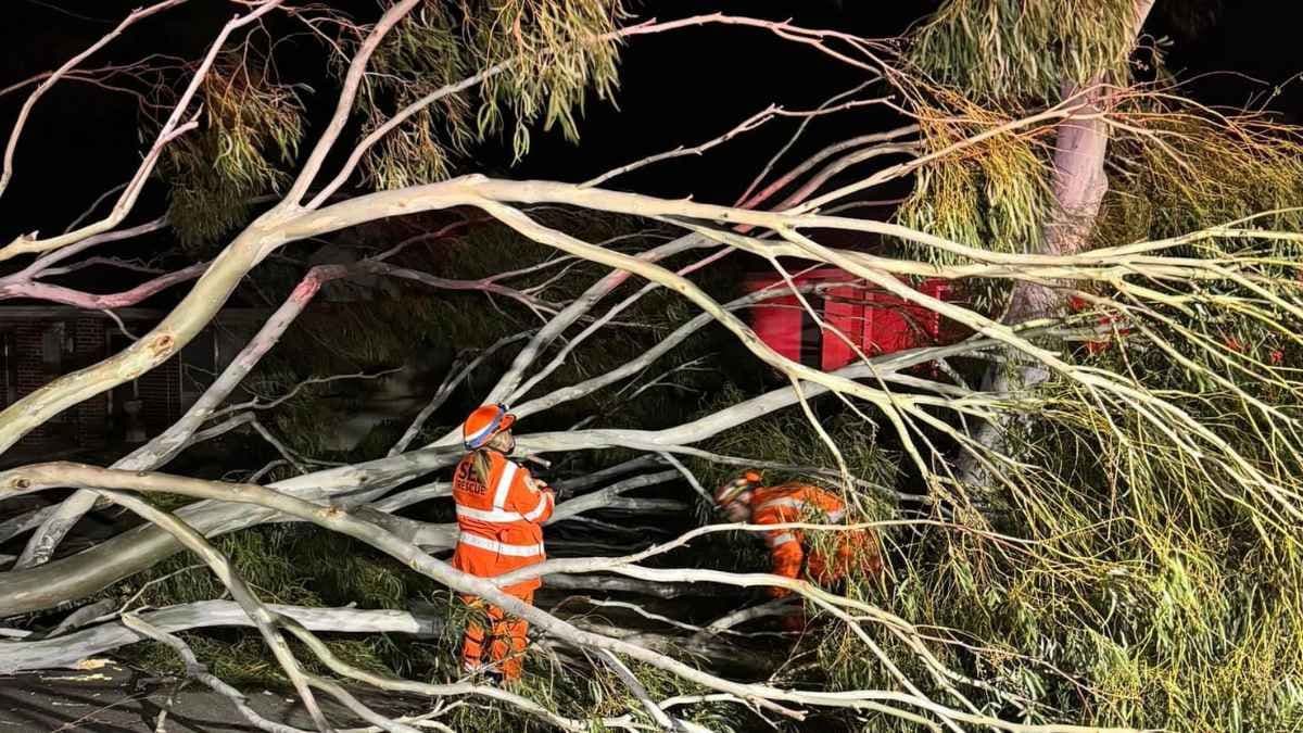 Wild weather across large parts of Australia